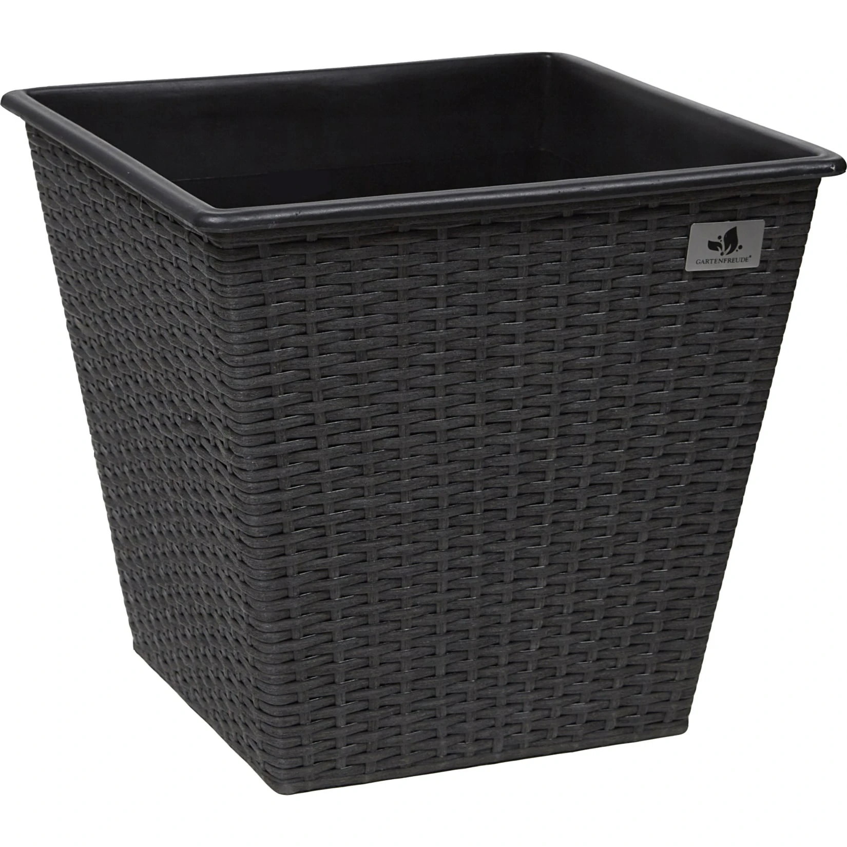 Gartenfreude Planzkübel Polyrattan Pflanzkübel 6 Gartenfreude Planzkübel Polyrattan Pflanzkübel – Bild 4