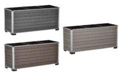 Gartenfreude Pflanzgefäß WPC Pflanzkübel -OUTSUNNY Shop 8600335500 4450 1006 002 prod 004