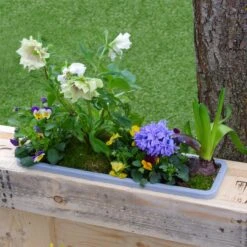 GreenLife Blumenkasten / Kräuterbox 5 Stück, Gelb, Komplett -OUTSUNNY Shop 8600335800 42807 prod 005