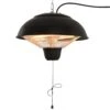 Outsunny Elektrischer Heizstrahler Mit Zugseil Schwarz, Silber 40,5 X 30,5 Cm (ØxH) | Terrassenstrahler Standheizstrahler Infrarotstrahler 1 Outsunny Elektrischer Heizstrahler Mit Zugseil Schwarz, Silber 40,5 X 30,5 Cm (ØxH) | Terrassenstrahler Standheizstrahler Infrarotstrahler -OUTSUNNY Shop 8600336600 842 035 prod 001