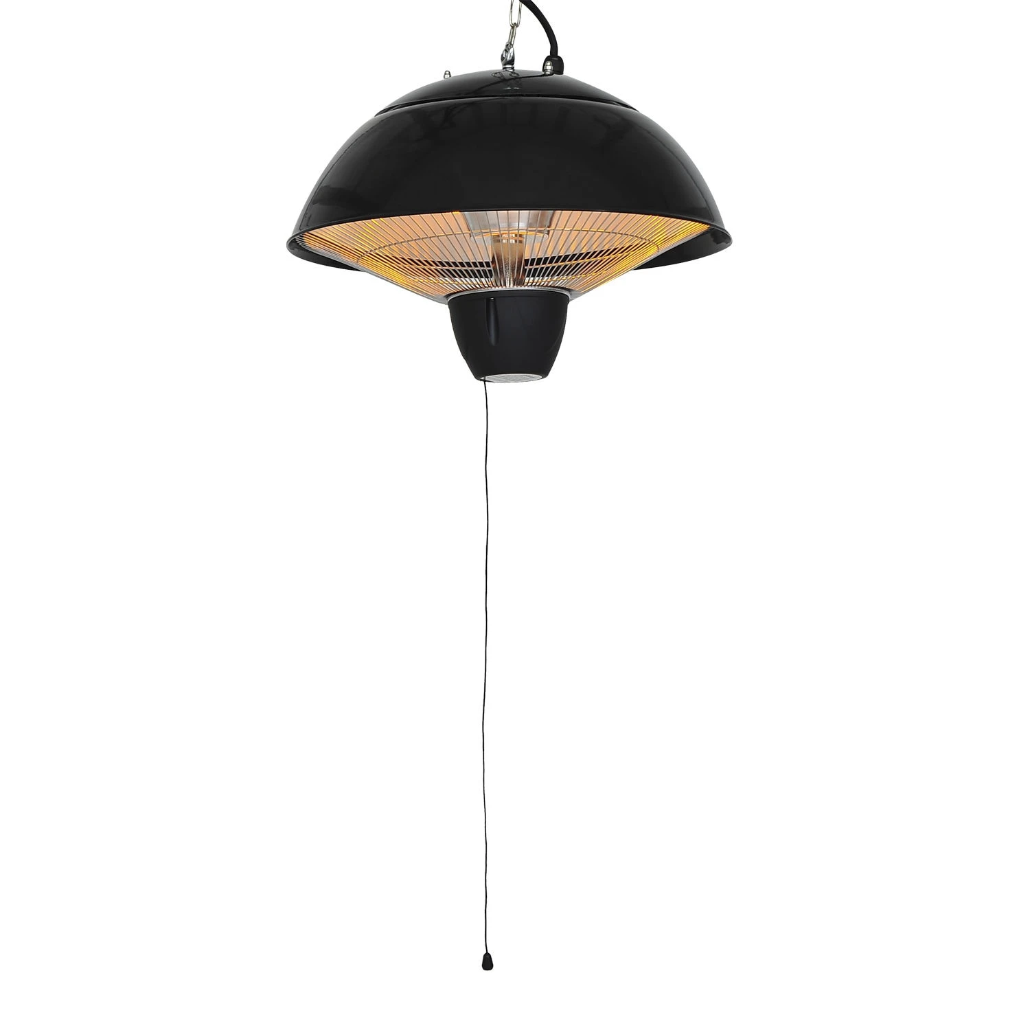 Outsunny Elektrischer Heizstrahler Mit Zugseil Schwarz, Silber 40,5 X 30,5 Cm (ØxH) | Terrassenstrahler Standheizstrahler Infrarotstrahler 8 Outsunny Elektrischer Heizstrahler Mit Zugseil Schwarz, Silber 40,5 X 30,5 Cm (ØxH) | Terrassenstrahler Standheizstrahler Infrarotstrahler – Bild 6