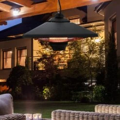 Outsunny Heizstrahler Mit Fernbedienung Schwarz 43 X 43 X 25 Cm (LxBxH) | Heizpilz Terrassenheizung Deckenheizstrahler 10 Outsunny Heizstrahler Mit Fernbedienung Schwarz 43 X 43 X 25 Cm (LxBxH) | Heizpilz Terrassenheizung Deckenheizstrahler -OUTSUNNY Shop 8600336600 842 062 prod 003