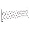 Outsunny Scherengitter Ausziehbar Dunkelbraun 300 X 31 X 103,5 Cm (LxBxH) | Absperrgitter Scherensperre Türgitter Absperrzaun -OUTSUNNY Shop 8600336600 844 138 prod 001