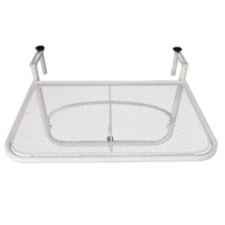 Outsunny Balkonhängetisch Höhenverstellbar 60 X 56,4 X 45 Cm (LxBxH) | Hängetisch Balkontisch Klapptisch Balkonmöbel -OUTSUNNY Shop 8600336600 84B 296WT prod 002