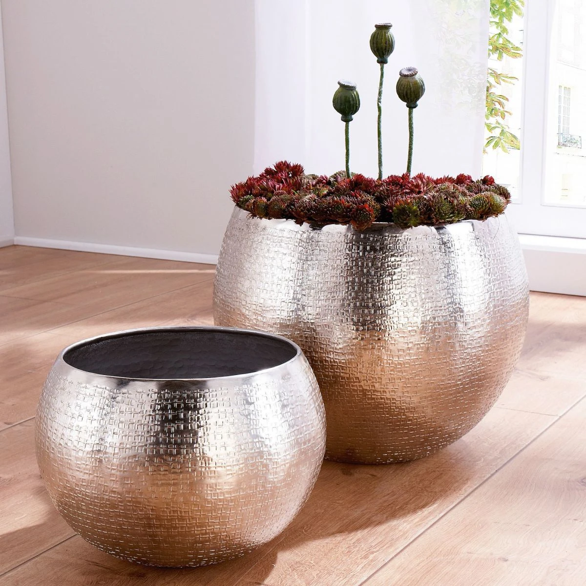 Übertopf-Set, 2-tlg. Classic 4 Übertopf-Set, 2-tlg. Classic – Bild 2