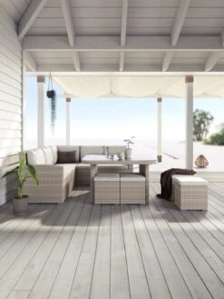 Outdoor-Essgruppe, 6-tlg. Salerno Sand -OUTSUNNY Shop 8600342900 9399319 prod 003