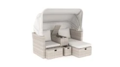 Outdoor-Doppellounger Caprio Sand