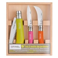 OPINEL Gärtner Messer Set Gartenmesser Gartenhippe Säge Blumenmesser Stahl Holz -OUTSUNNY Shop 8600354700 A2190 3610 prod 006