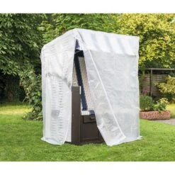 WEHNCKE Strandkorb Schutzhülle Gartenmöbel Hülle Plane Abdeckhaube Abdeckung PE -OUTSUNNY Shop 8600354700 A2300 3788 prod 004