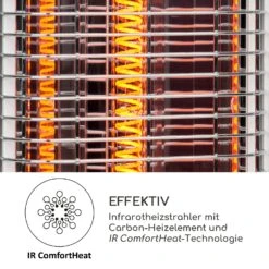 Heat Guru Plus In & Out Heizstrahler 1200W 3 Heizstufen Fernbedienung -OUTSUNNY Shop 8600359300 12615 prod 003