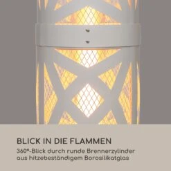 Goldflame Style Terrassenheizstrahler 11,2 KW 360°-Blick Mobil -OUTSUNNY Shop 8600359300 12893 prod 005