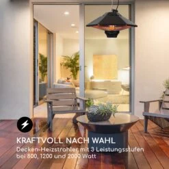 Heat Hexa Infrarot-Heizstrahler 800/1200/2000W Halogen IP34 LED 10 Heat Hexa Infrarot-Heizstrahler 800/1200/2000W Halogen IP34 LED -OUTSUNNY Shop 8600359300 12970 prod 003