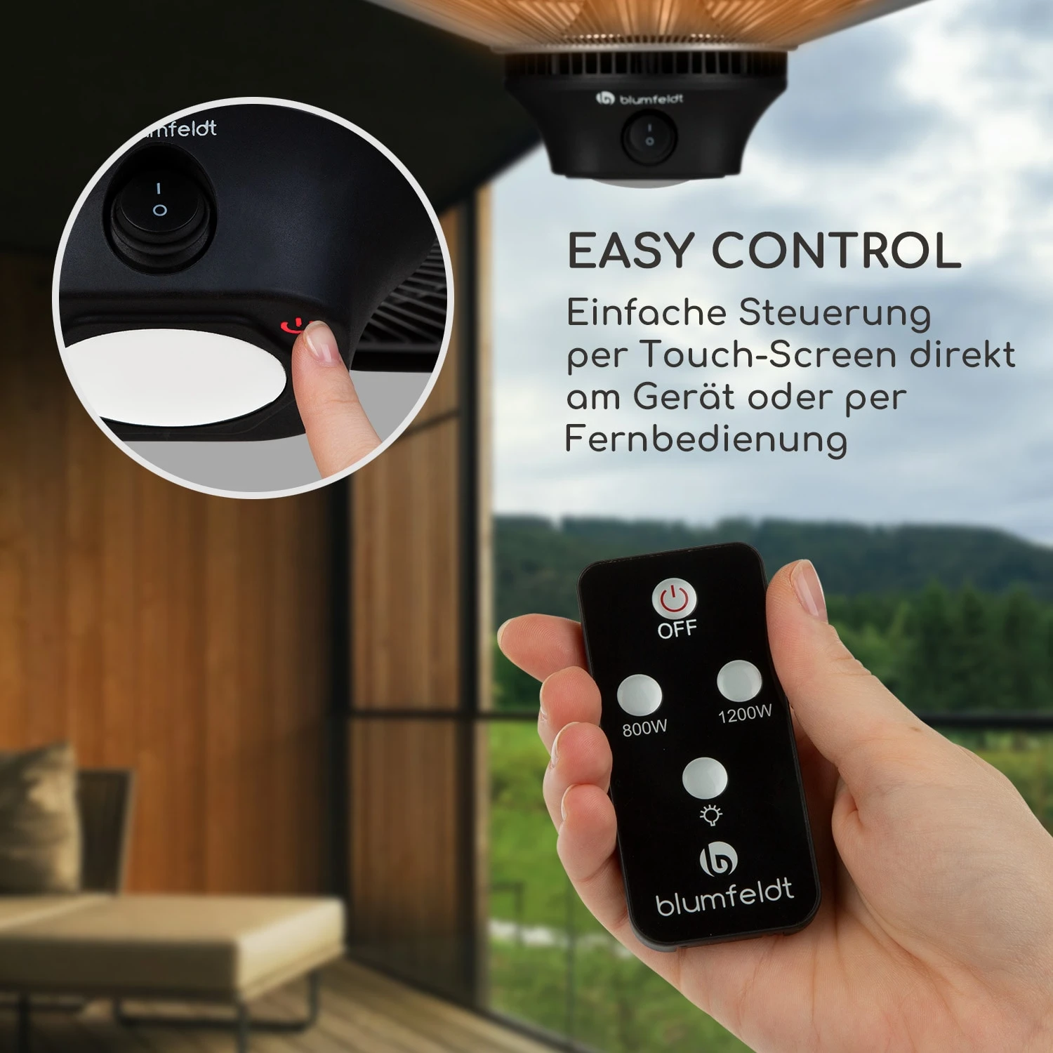 Heat Hexa Infrarot-Heizstrahler 800/1200/2000W Halogen IP34 LED 6 Heat Hexa Infrarot-Heizstrahler 800/1200/2000W Halogen IP34 LED – Bild 4