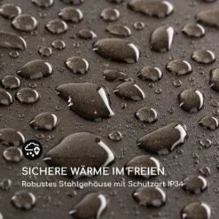 Heat Hexa Infrarot-Heizstrahler 800/1200/2000W Halogen IP34 LED 12 Heat Hexa Infrarot-Heizstrahler 800/1200/2000W Halogen IP34 LED -OUTSUNNY Shop 8600359300 12970 prod 005