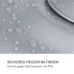 Hitzkopf Infrarot-Deckenheizstrahler Halogen-Heizröhre 2 Stufen 750/1500 W -OUTSUNNY Shop 8600359300 3179 prod 004