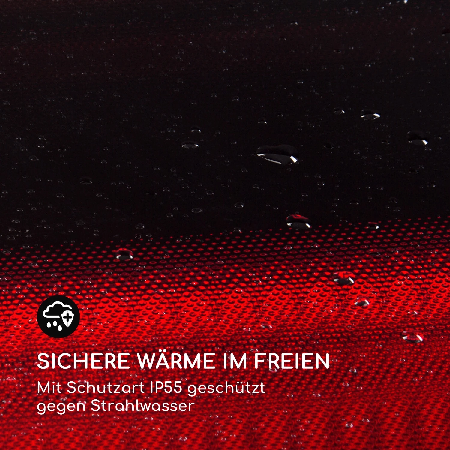 Phantom Plus Heizstrahler Aluminium 800/1200/2400W Fernbedienung Grau 8 Phantom Plus Heizstrahler Aluminium 800/1200/2400W Fernbedienung Grau – Bild 6