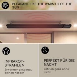 Cosmic Beam Plus XXL Infrarot-Heizstrahler 3000W IP44 Fernbedienung -OUTSUNNY Shop 8600359300 9650 prod 004