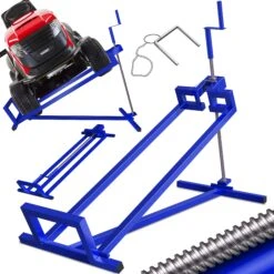 MASKO® Rasentraktor Heber 400kg Aufsitzmäher Hebevorrichtung Rasentraktorheber Reinig.Hilfe Hebebühne