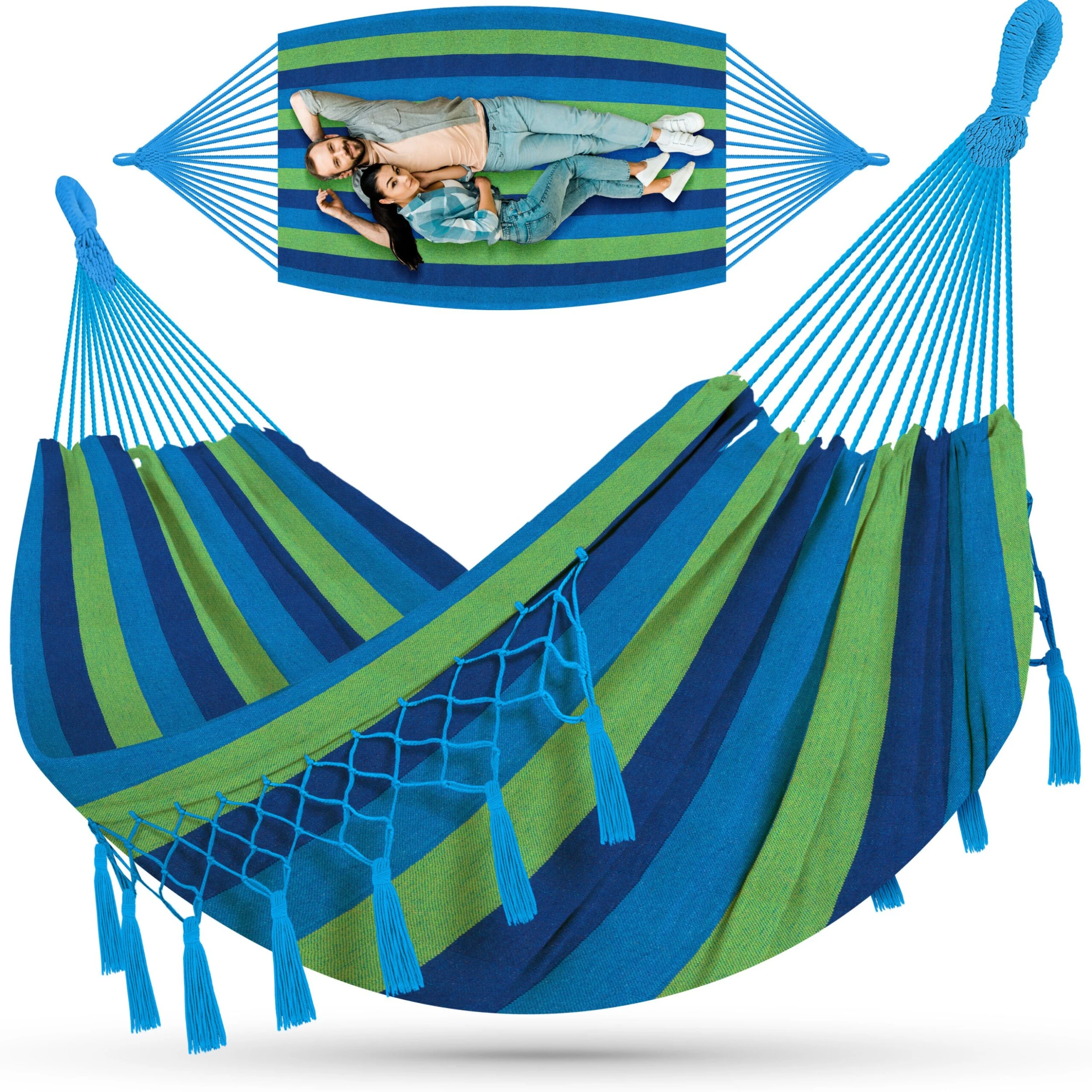 KESSER® Hängematte 300kg Belastbar 320x150cm Max. Belastbarkeit 300 Kg , 1-2 Personen , Atmungsaktiv Fransen Wetterfest Camping Garten Tuchhängematte Mehrpersonen 3 KESSER® Hängematte 300kg Belastbar 320x150cm Max. Belastbarkeit 300 Kg , 1-2 Personen , Atmungsaktiv Fransen Wetterfest Camping Garten Tuchhängematte Mehrpersonen