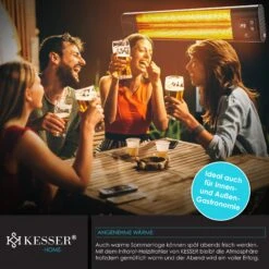 KESSER® Infrarotstrahler Heizstrahler Wärmestrahler Inkl. Schutzhülle Terrassenstrahler Höhenverstellbar Teleskopstativ Wickeltischstrahler Terrassenheizer Quarzstrahler 2500W Mit Fernbedienung 13 KESSER® Infrarotstrahler Heizstrahler Wärmestrahler Inkl. Schutzhülle Terrassenstrahler Höhenverstellbar Teleskopstativ Wickeltischstrahler Terrassenheizer Quarzstrahler 2500W Mit Fernbedienung -OUTSUNNY Shop 8600364700 22450 prod 006