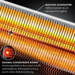 KESSER® Standheizstrahler Infrarot Stand Heizstrahler Inkl. Schutzhülle Wärmestrahler Terrasse Infrarotstrahler Turmheizstrahler 2000 Watt Terrassenstrahler Standheizung Mit Fernbedienung 11 KESSER® Standheizstrahler Infrarot Stand Heizstrahler Inkl. Schutzhülle Wärmestrahler Terrasse Infrarotstrahler Turmheizstrahler 2000 Watt Terrassenstrahler Standheizung Mit Fernbedienung -OUTSUNNY Shop 8600364700 22453 prod 004